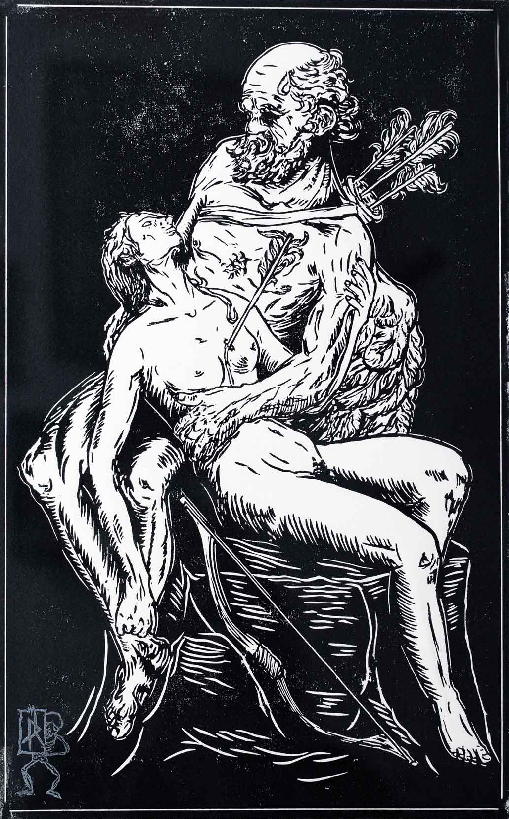 Niobes jüngste Tochter und Apoll